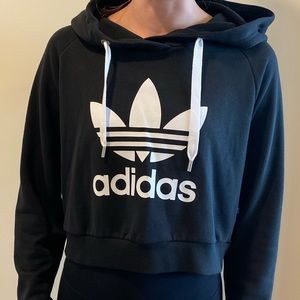 adidas cropped hoodie